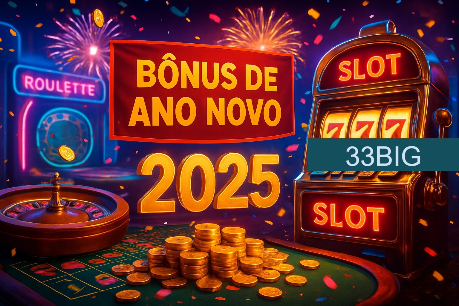 Promoções de Ano Novo no 33BIG